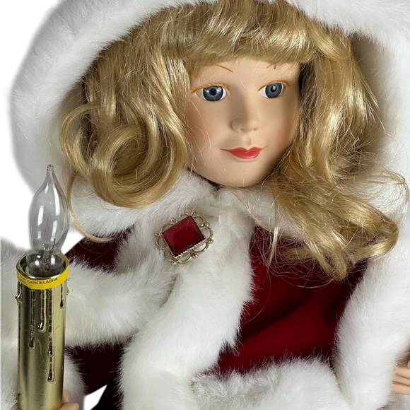 Vintage Christmas Animated & Illuminated Figure Deluxe Costume - Picture 7 of 15